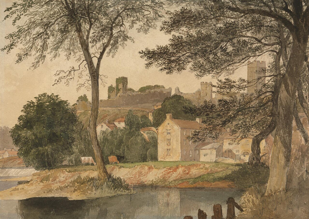 Richmond Castle, Yorkshire by John Thirtle
