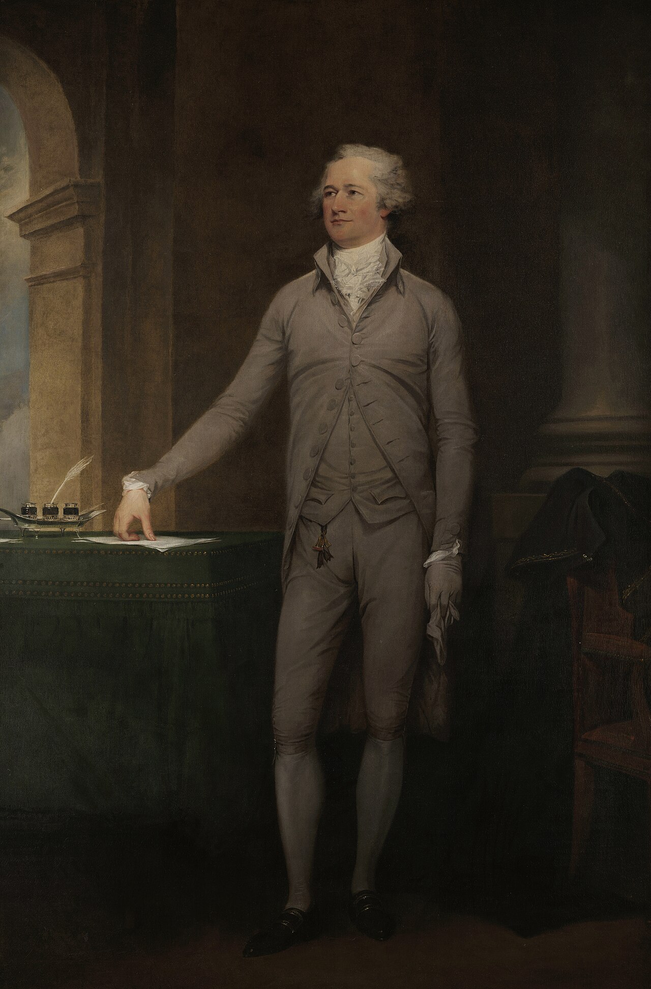 Alexander Hamilton by John Trumbull