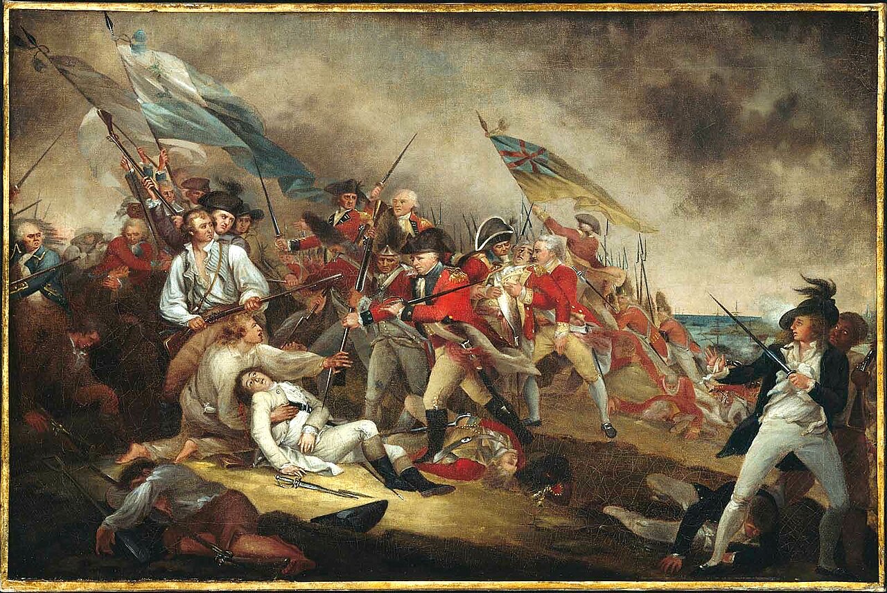 The Death of General Warren at the Battle of Bunker's Hill, June 17, 1775 by John Trumbull