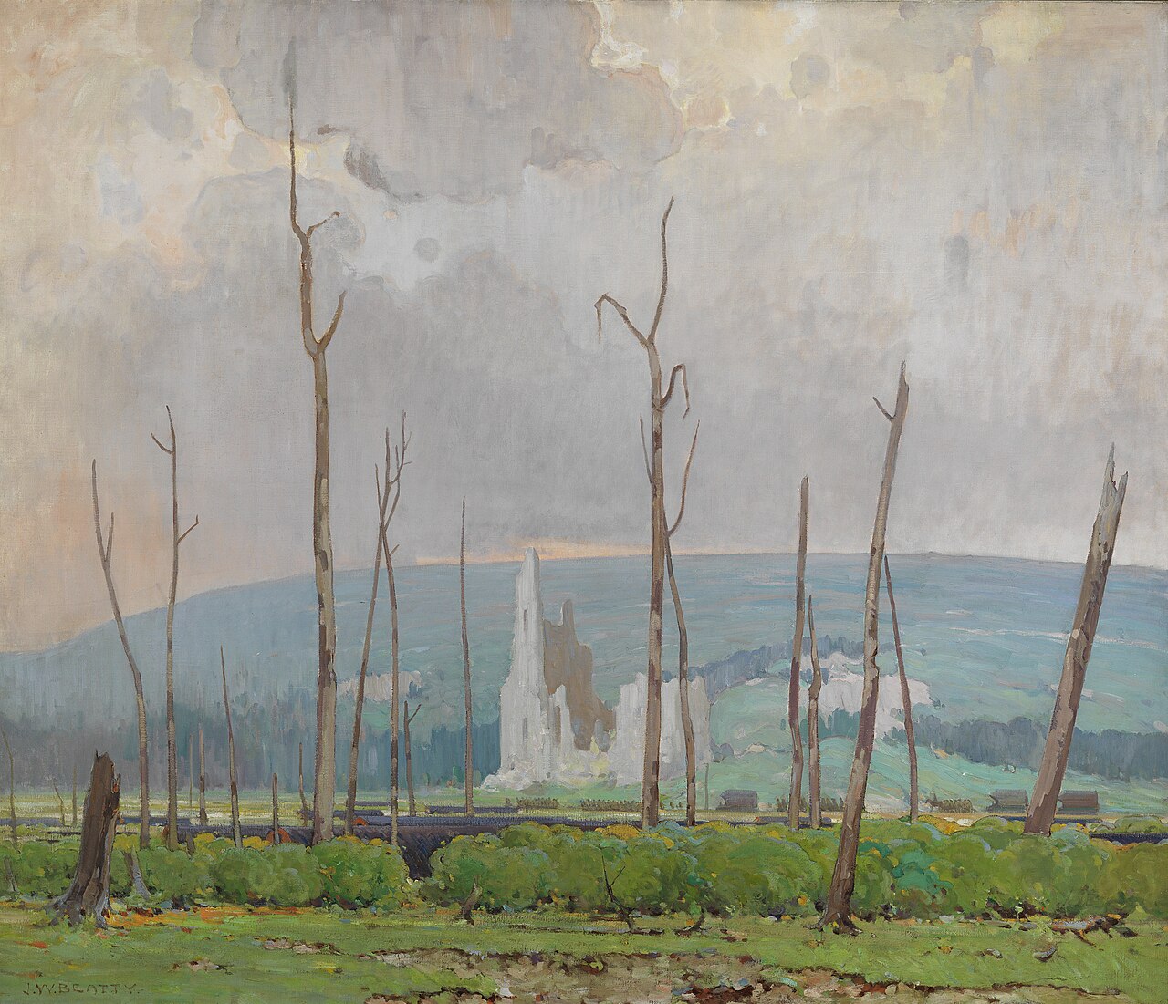 Ablain St-Nazaire by John William Beatty