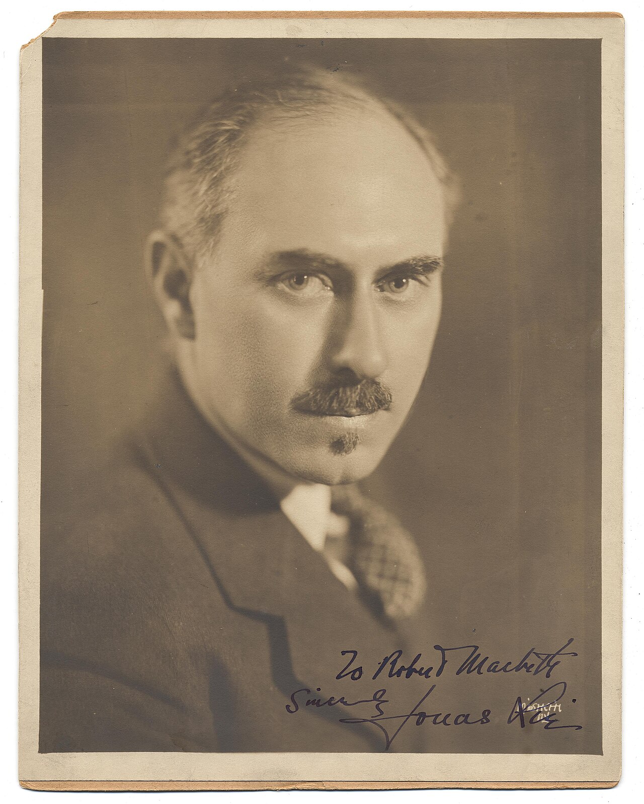 Portrait of Jonas Lie