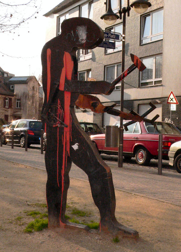 Hammering Man by Jonathan Borofsky