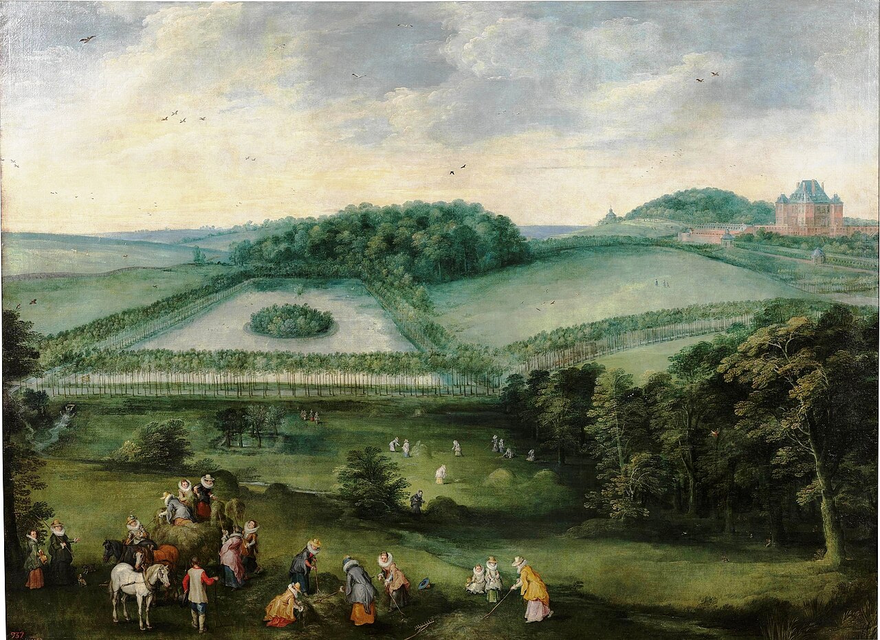 Excursion in the Countryside of Infanta Isabel Clara Eugenia by Joos de Momper the Younger