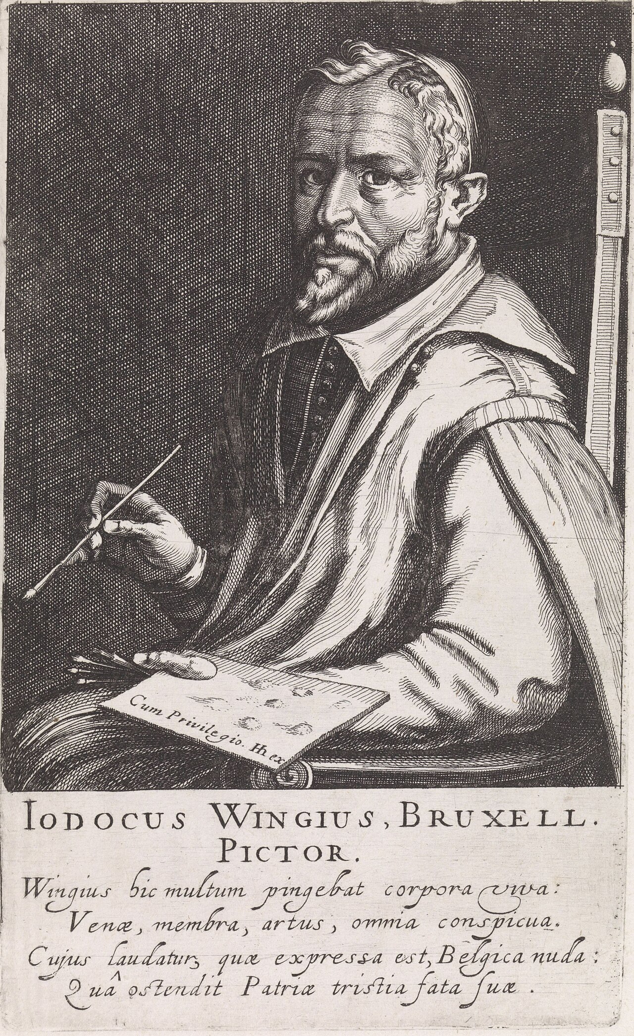 Portrait of Joos van Winghe