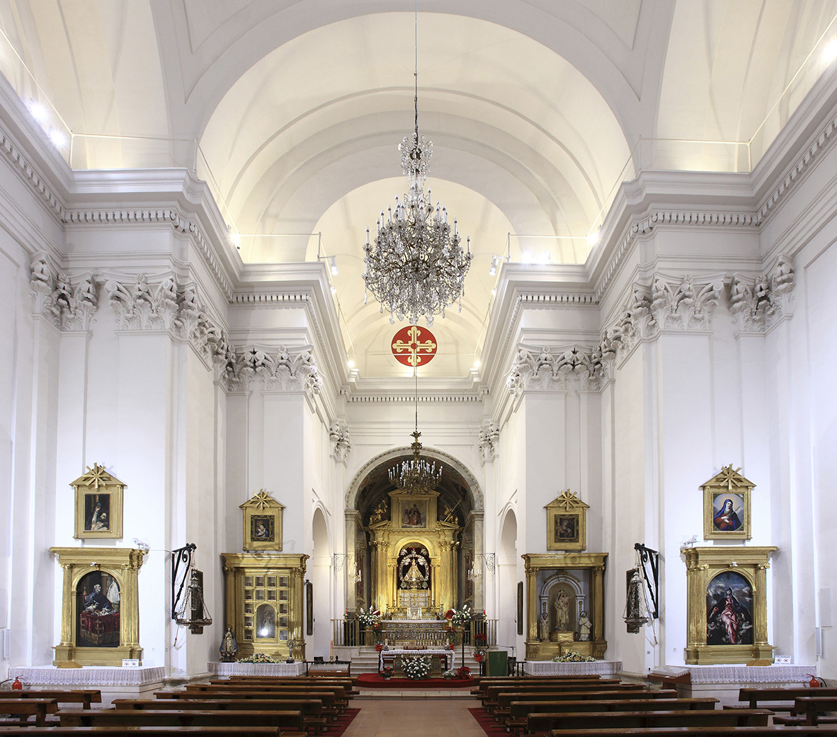Altarpieces of the Sanctuary of Our Lady of Charity (Illescas) by Jorge Manuel Theocupulus