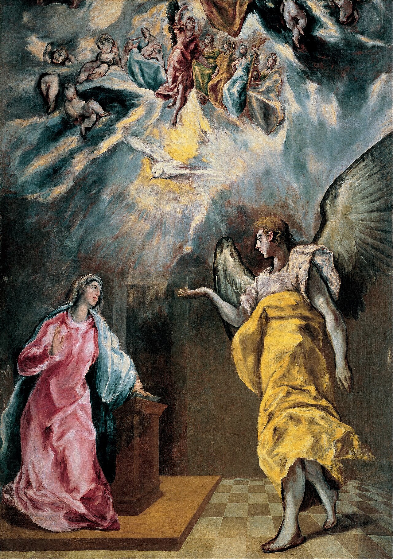 The Annunciation by Jorge Manuel Theocupulus