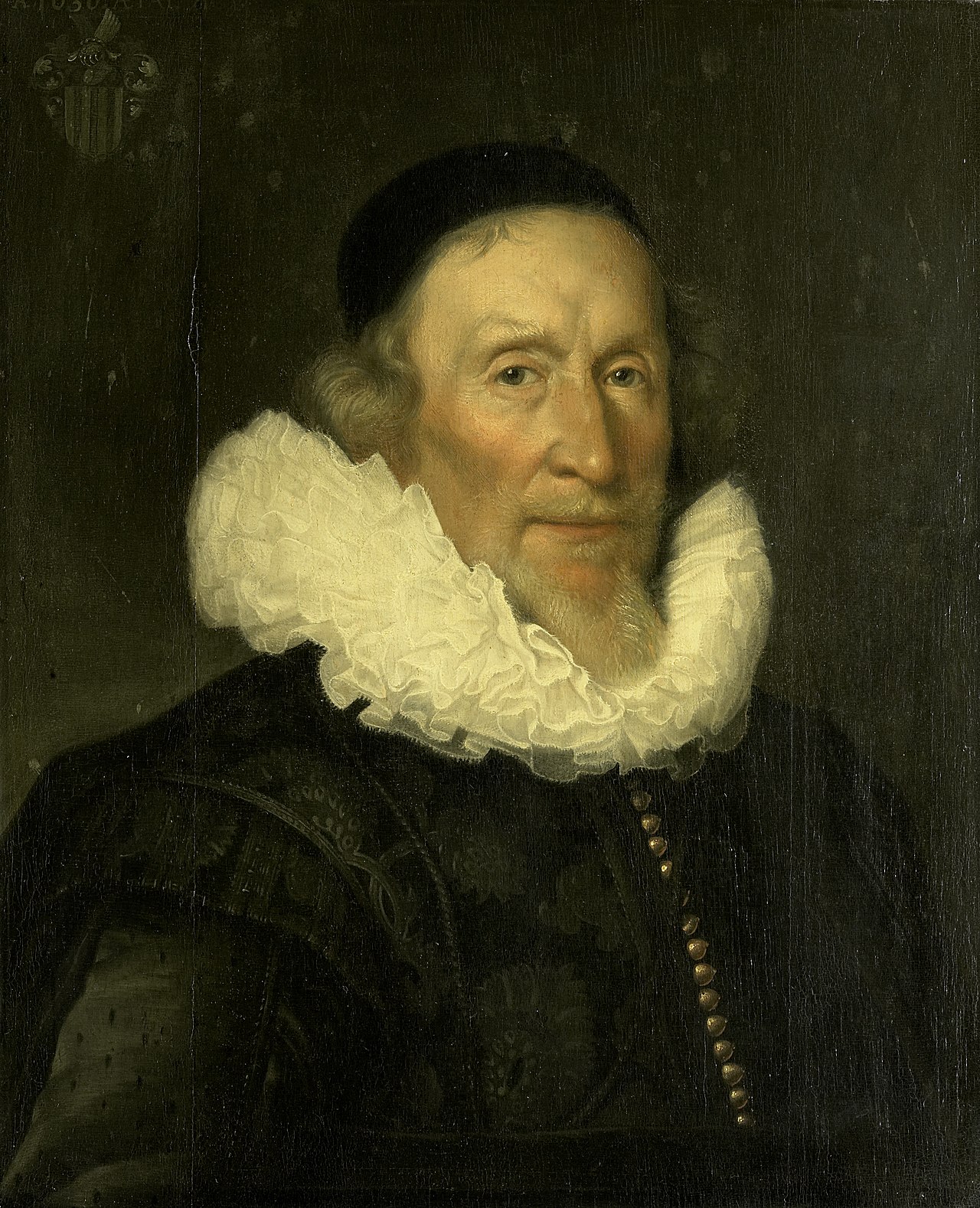 Portrait of Jacob Gerritsz van der Mij (1559/60-1635?) by Joris van Schooten