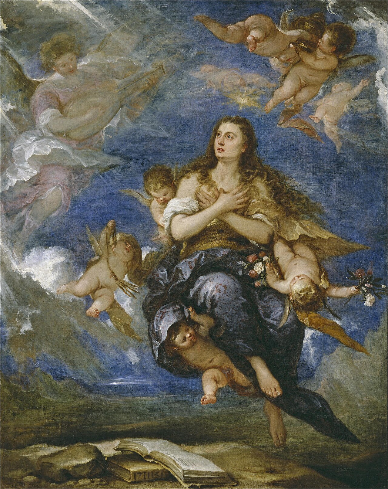 Assumption of Mary Magdalene by José Antolínez