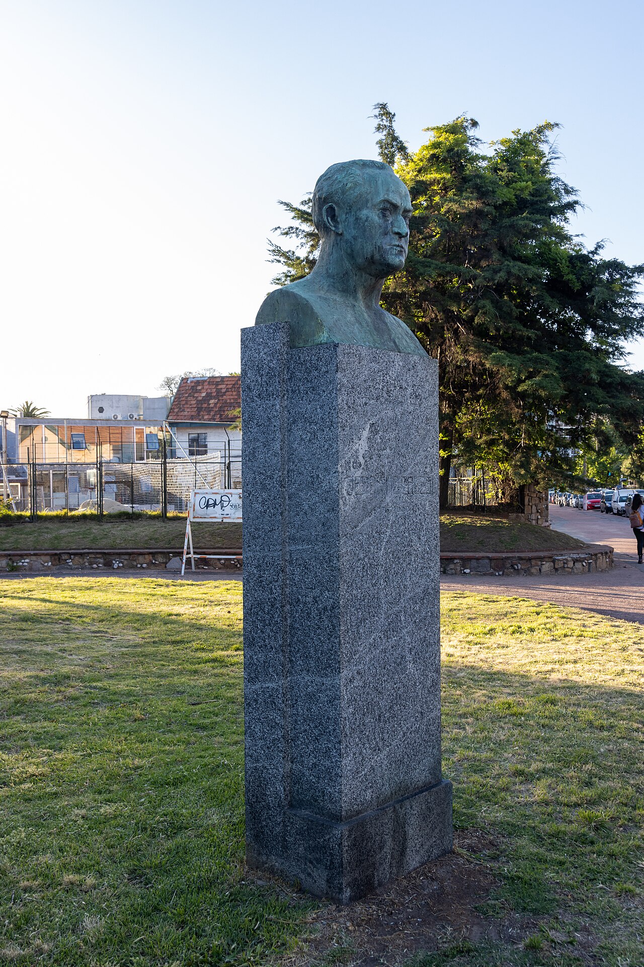 Bust of Jerónimo Zolesi by José Belloni