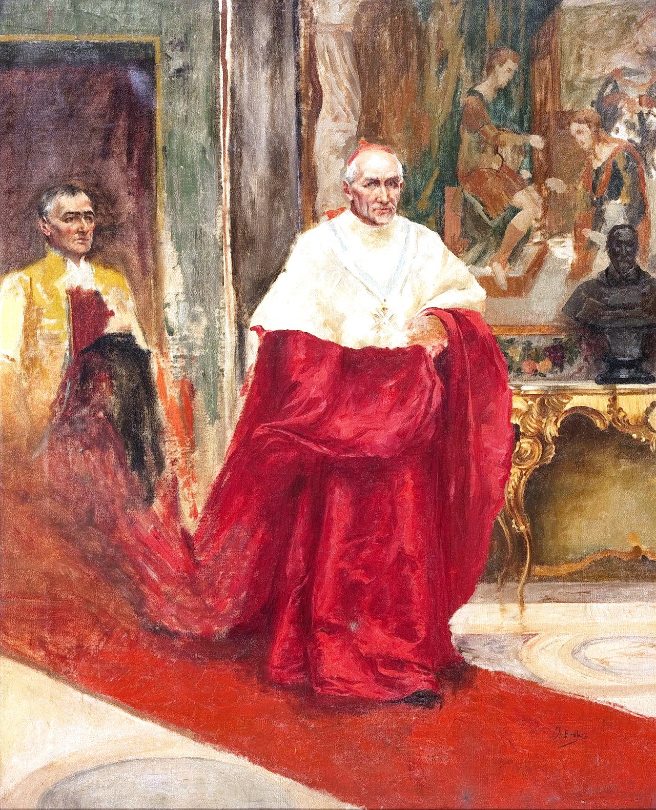 A Cardinal by José Benlliure y Gil