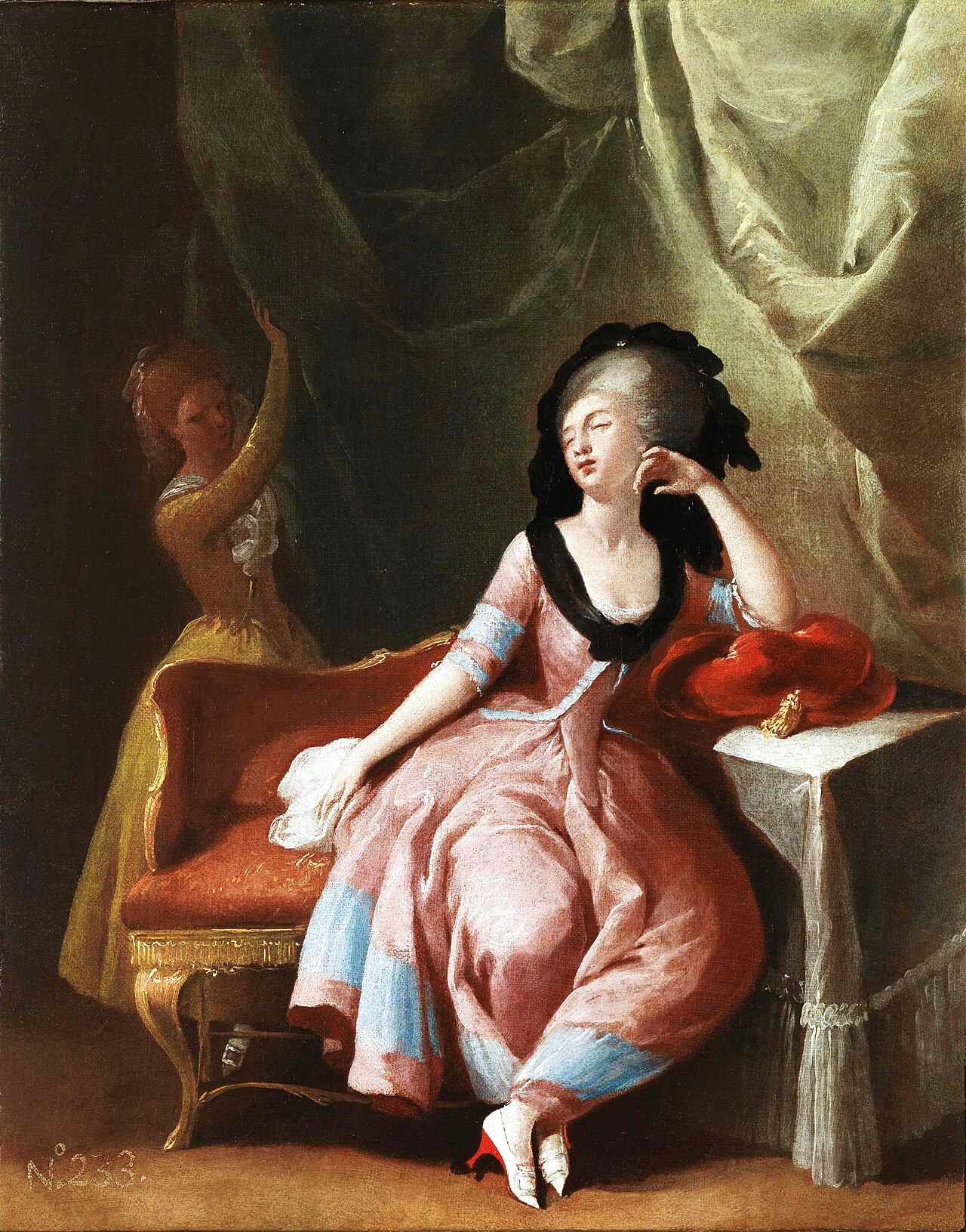 Seated Woman by José Camarón y Bonanat