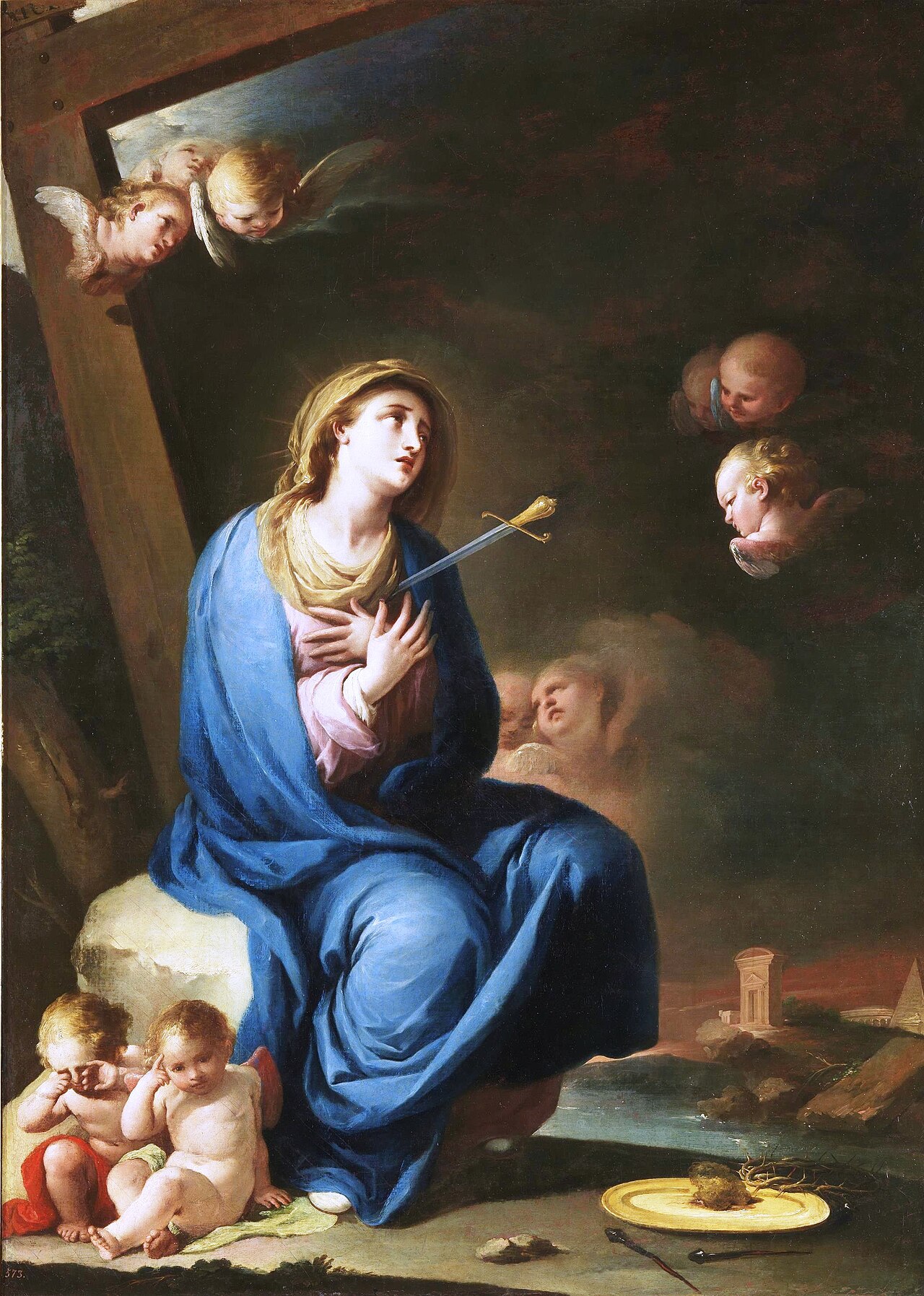 The Virgin Dolorosa by José Camarón y Bonanat