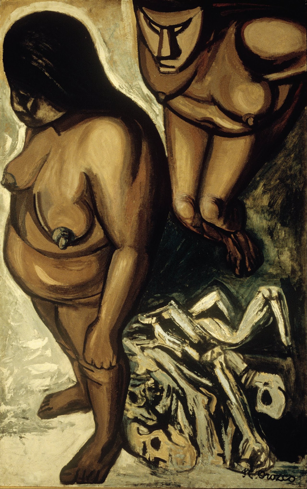 Los teules by José Clemente Orozco