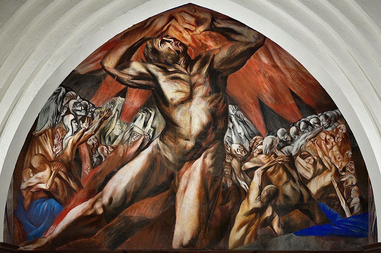 Prometheus by José Clemente Orozco