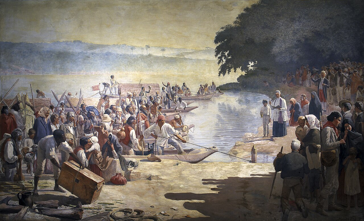 Monção departing by José Ferraz de Almeida Júnior