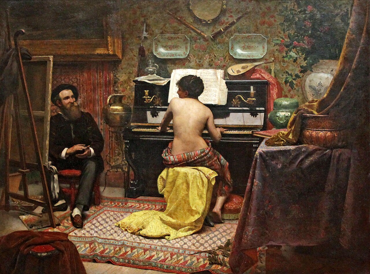The Model's Rest by José Ferraz de Almeida Júnior