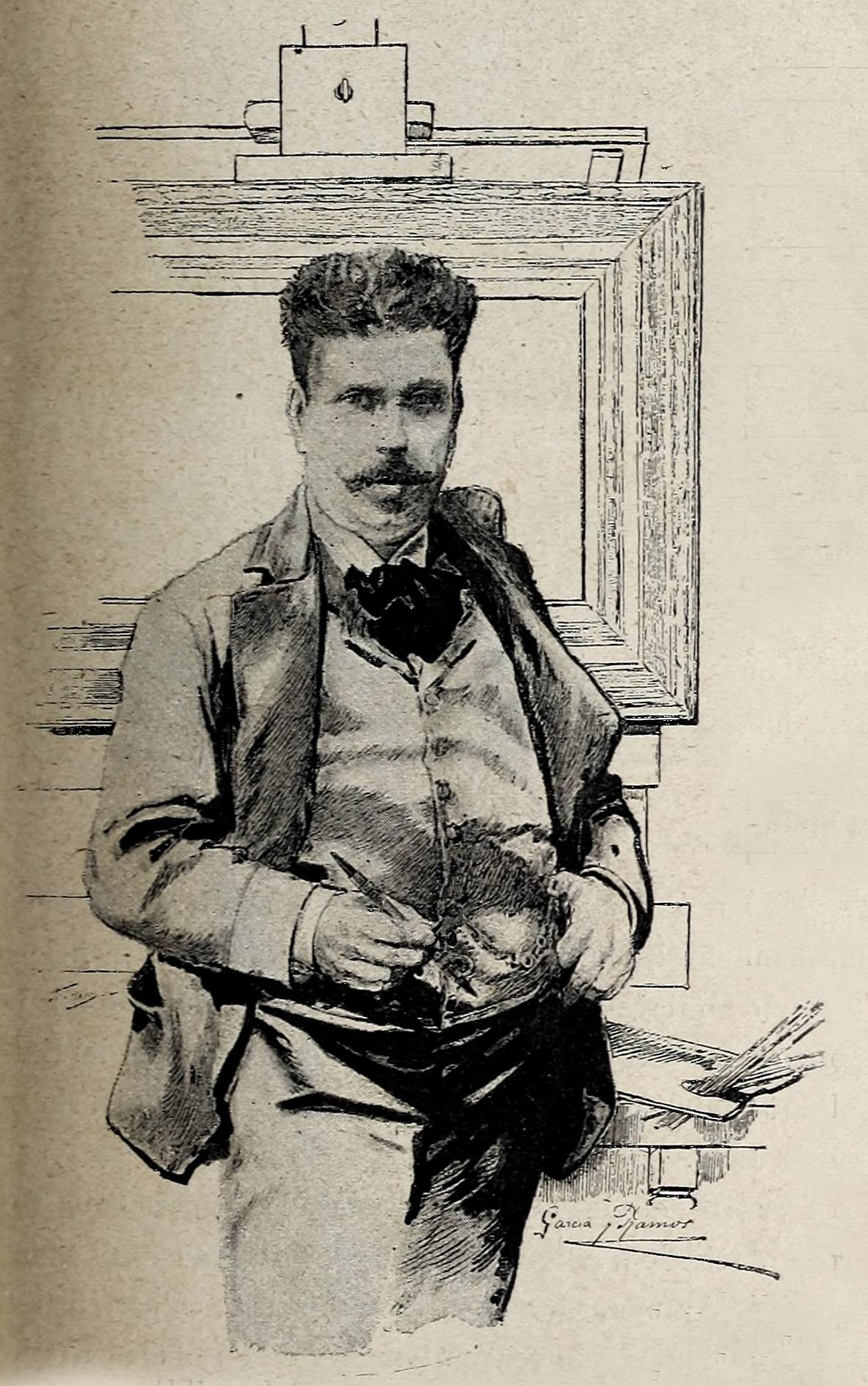 Portrait of José García y Ramos
