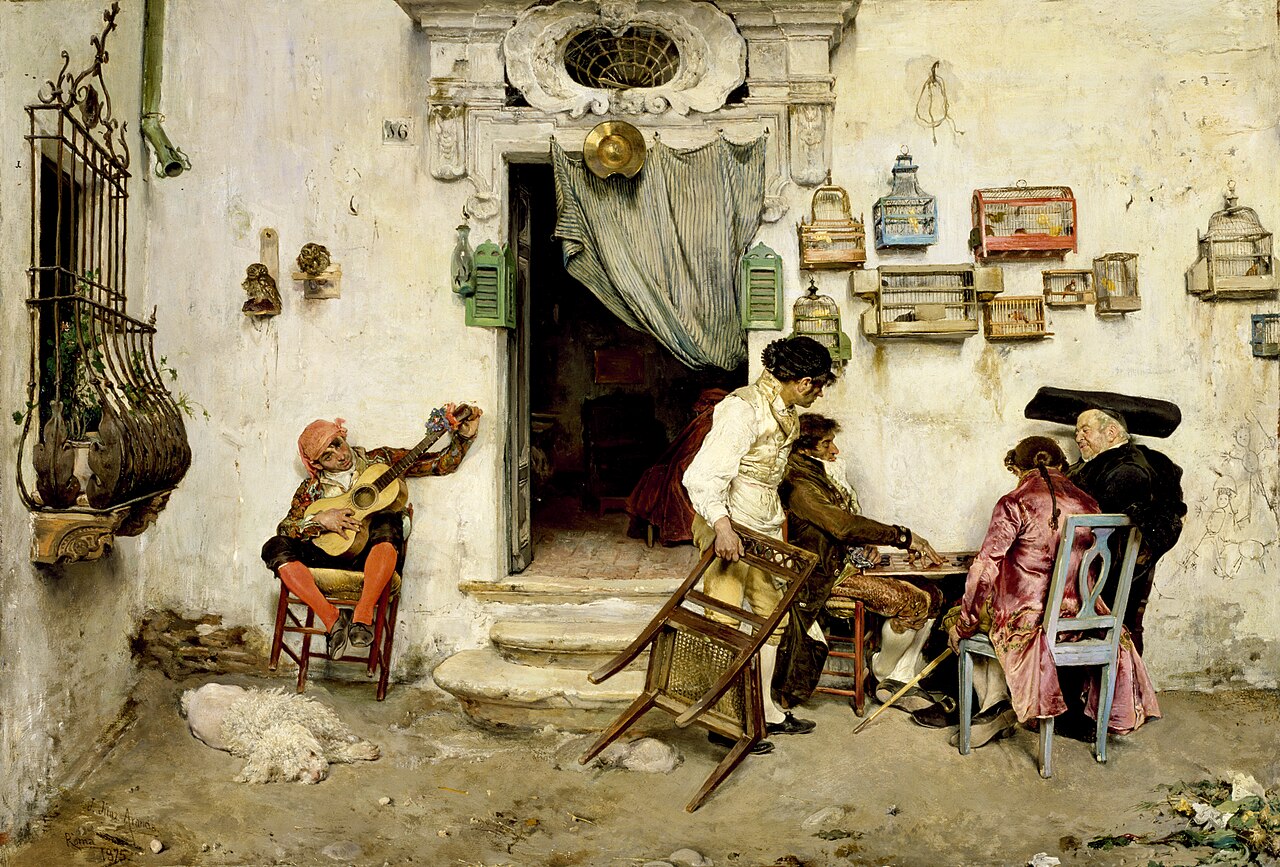 Figaro's Shop by José Jiménez Aranda