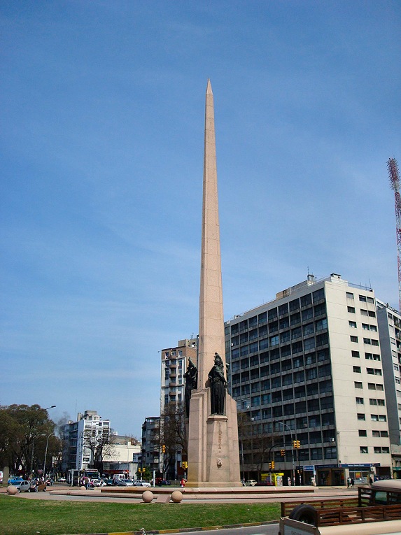 Obelisk of Montevideo by José Luis Zorrilla de San Martín