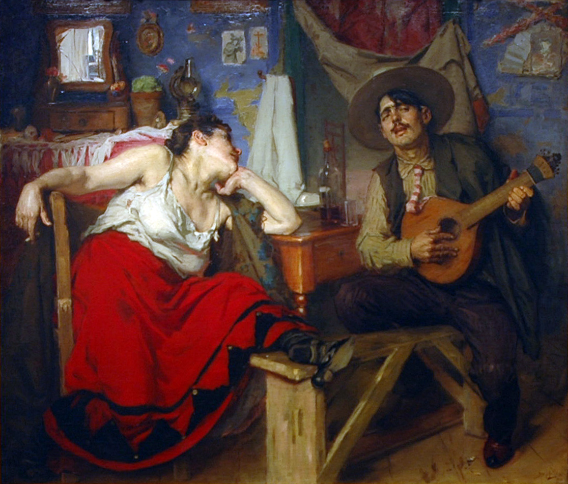Fado by José Malhoa