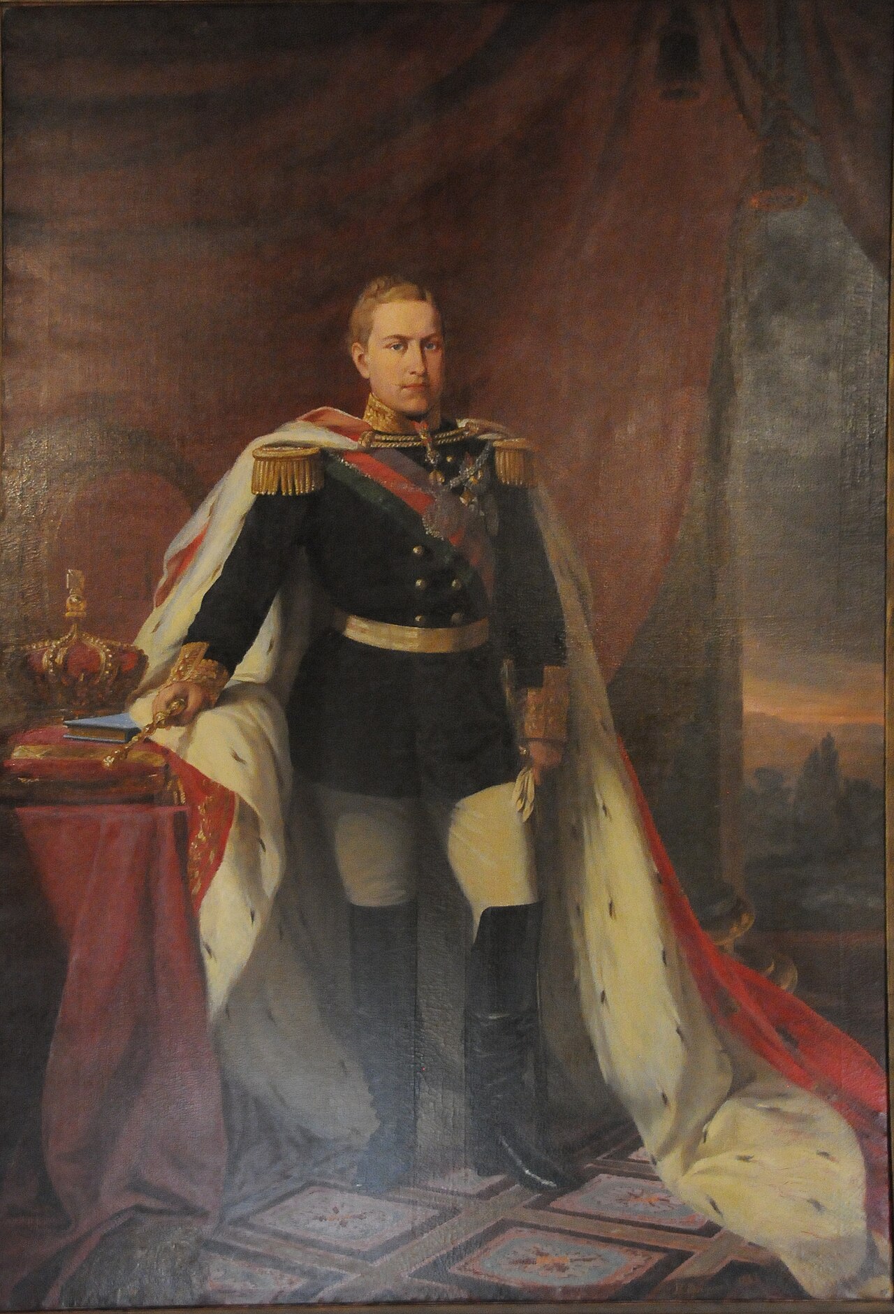 Portrait of Luís I of Portugal by José Rodrigues