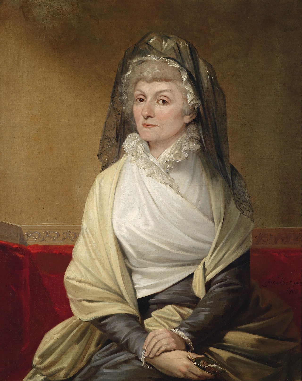 Portrait of a Lady by Josef Abel