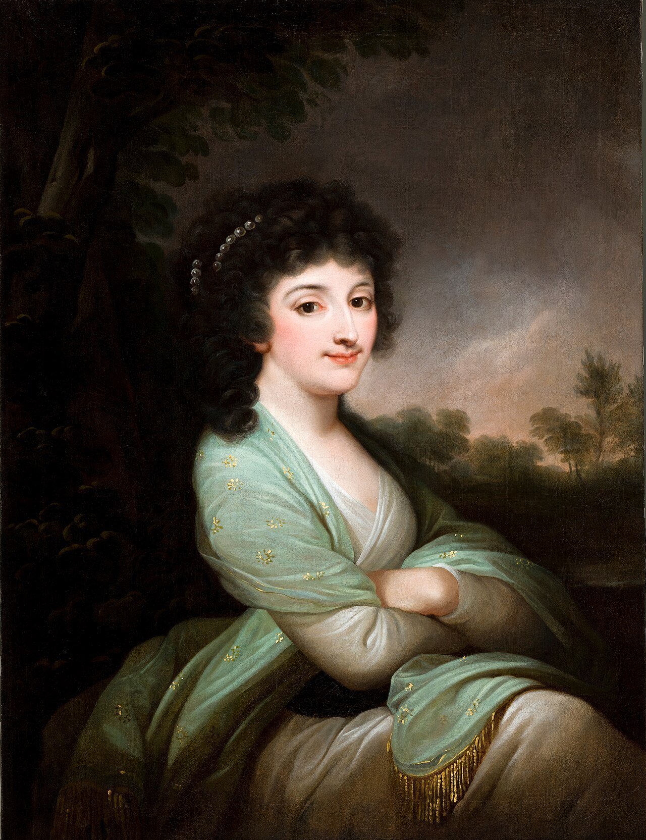 Portrait of Izabela Ogińska née Lasocka by Josef Grassi
