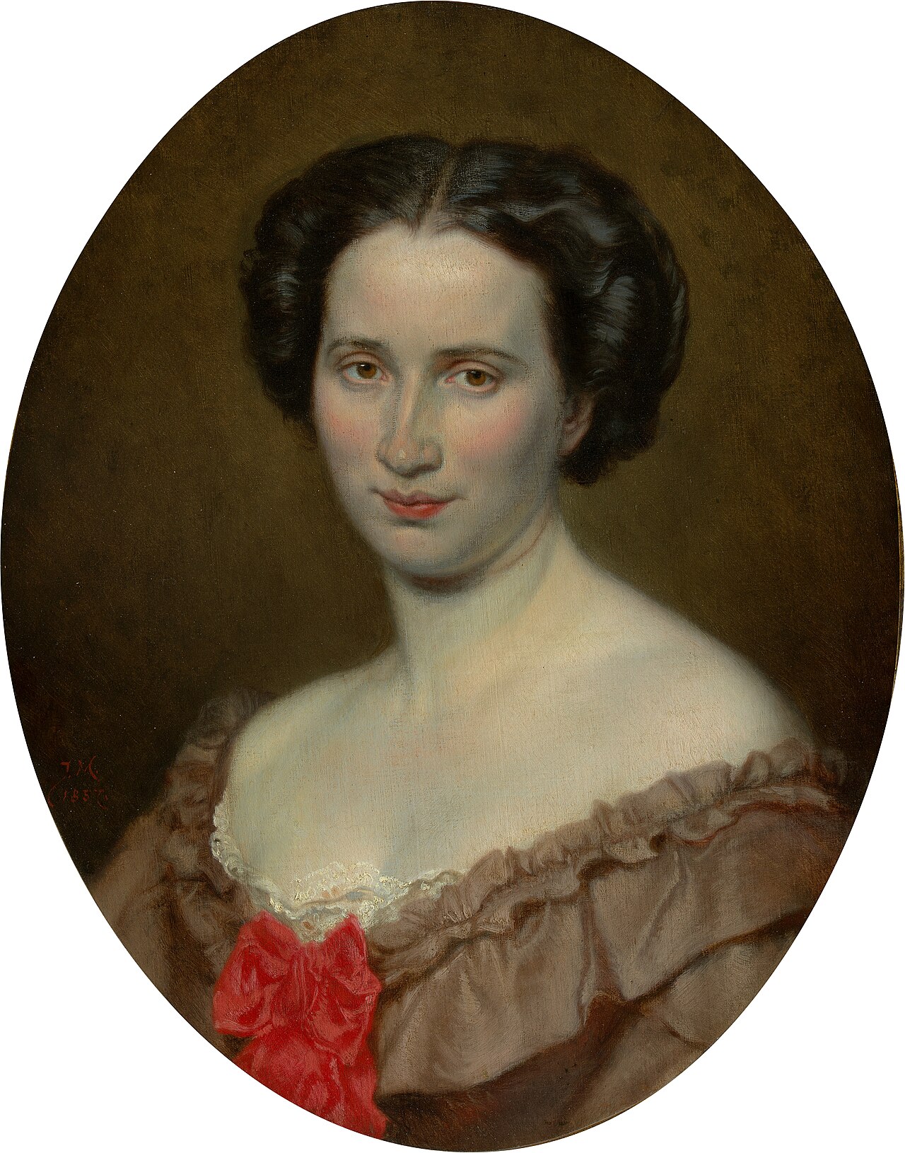 Portrait of Louisa Bělská by Josef Mánes