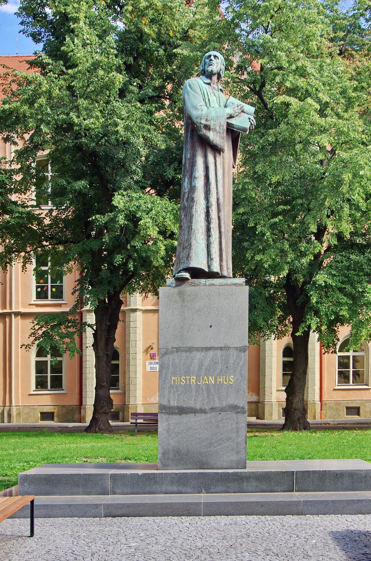 Pomník Jana Husa by Josef Mařatka