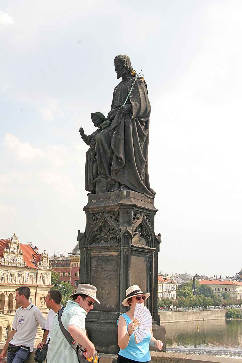 Statue of Saint Joseph, Charles Bridge by Josef Max