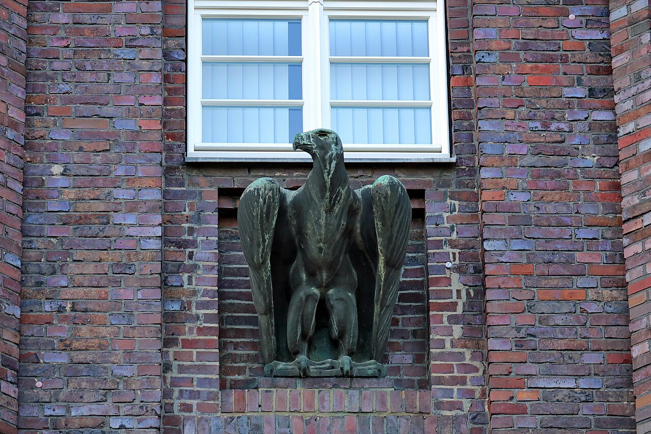 Reichsadler on the Reichspostzentralamt by Josef Thorak
