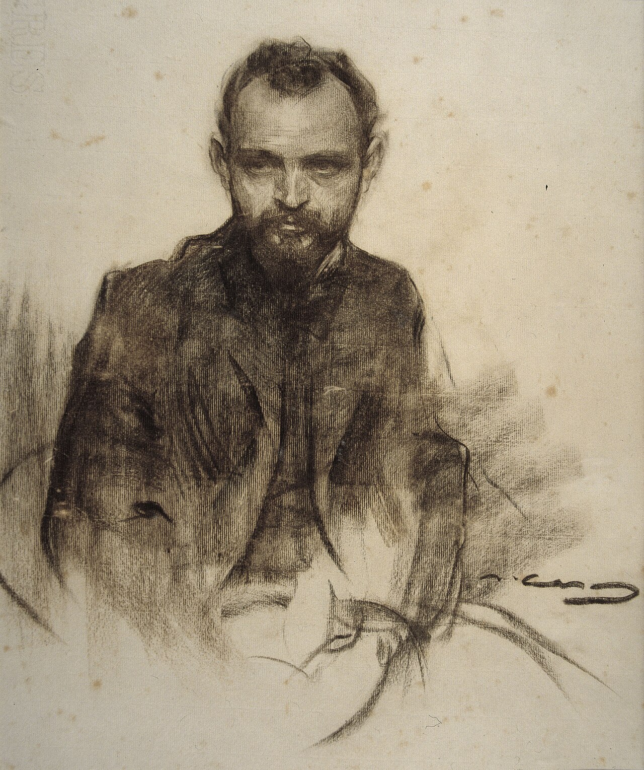 Portrait of Josep Clarà i Ayats