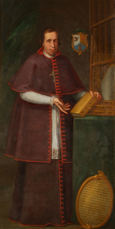 Porträt des Josep Climent i Avinent (1706-1781) by Josep Vergara