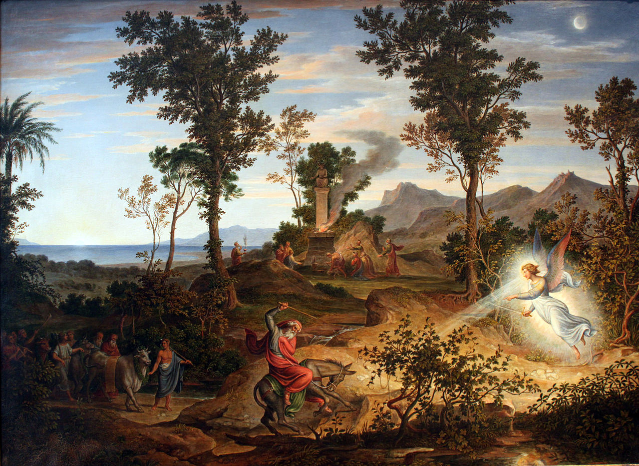 Landscape with Bileam by Joseph Anton Koch