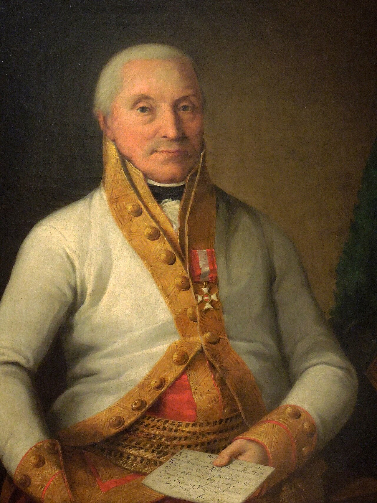 Portrait of General Ludwig Vogelsang by Joseph Bergler the Younger