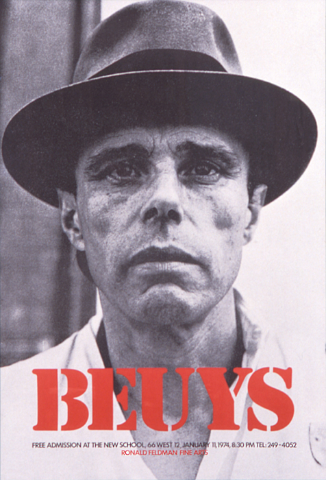 Portrait of Joseph Beuys