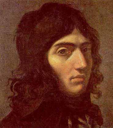 Portrait of Camille Desmoulins by Joseph Boze