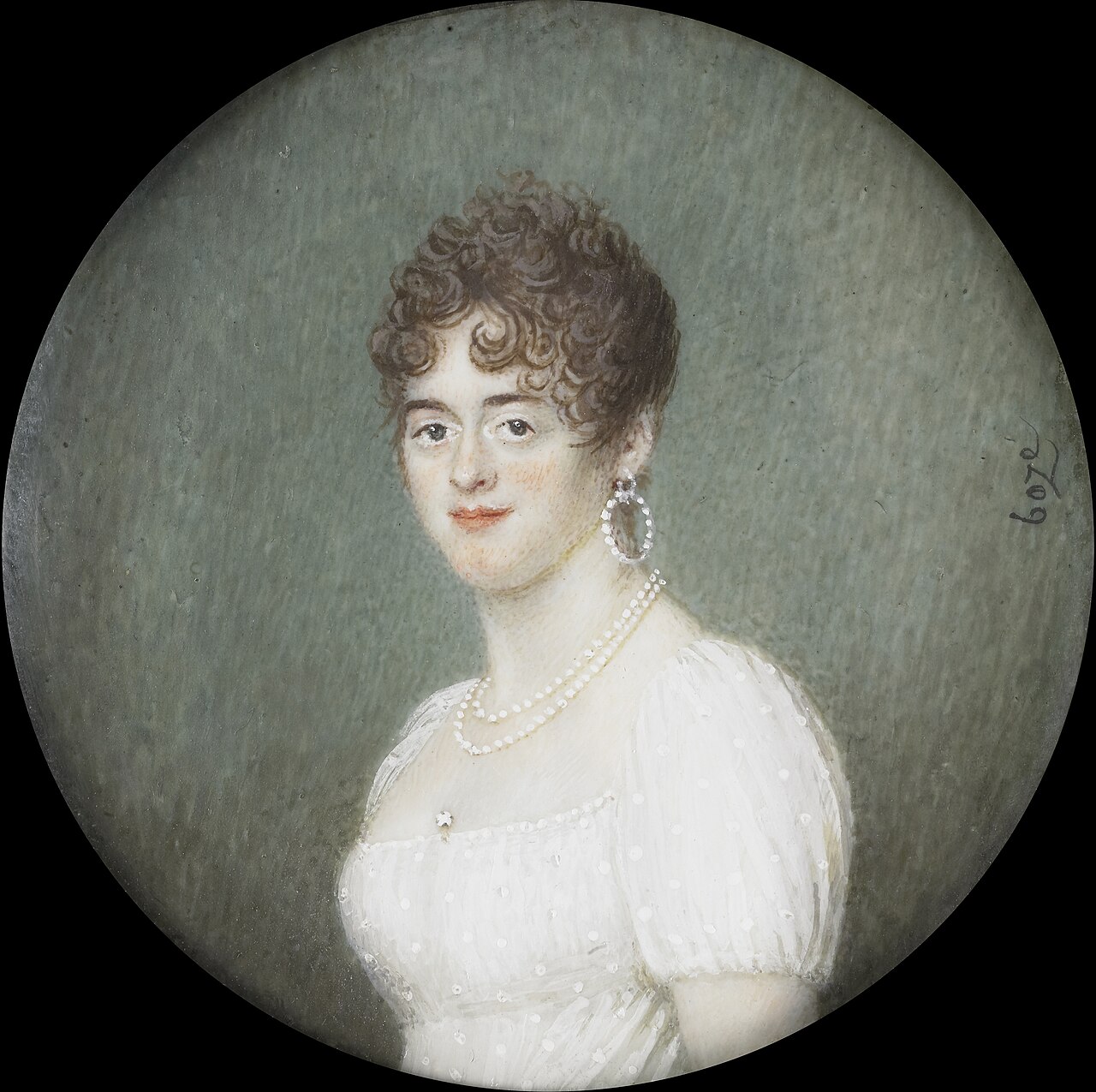 Portrait of Maria Cornelia Pull ( -1809) by Joseph Boze