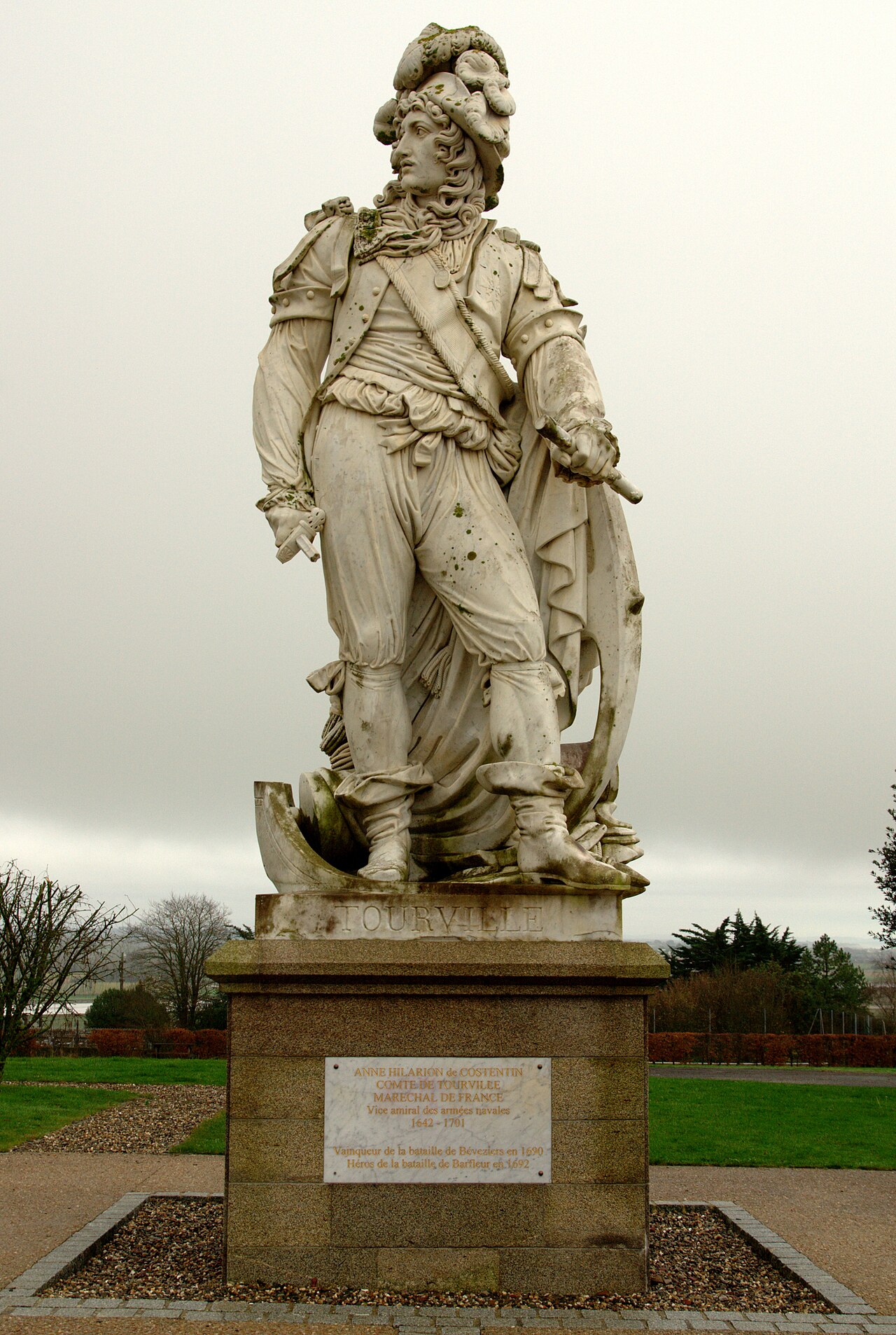 Statue du maréchal de Tourville by Joseph Charles Marin