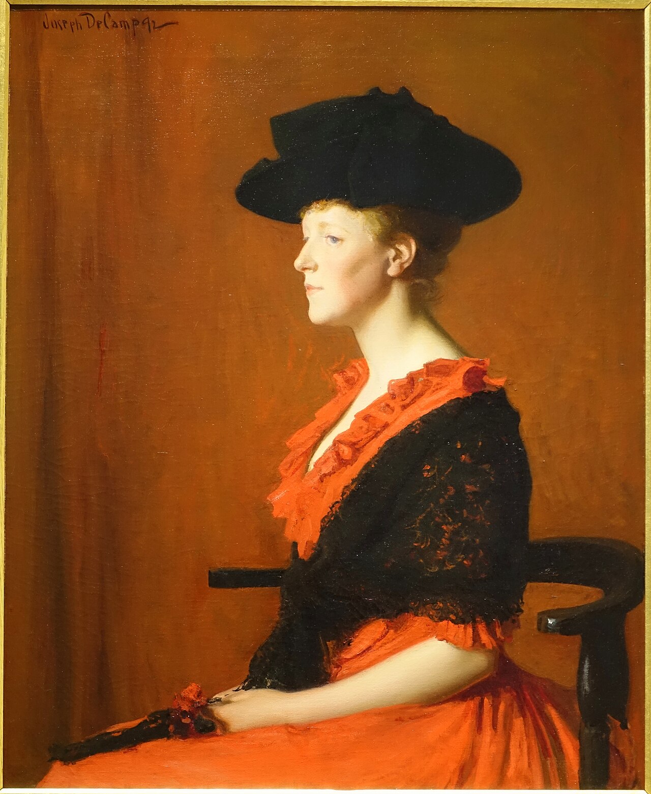 Carnation and Black by Joseph DeCamp