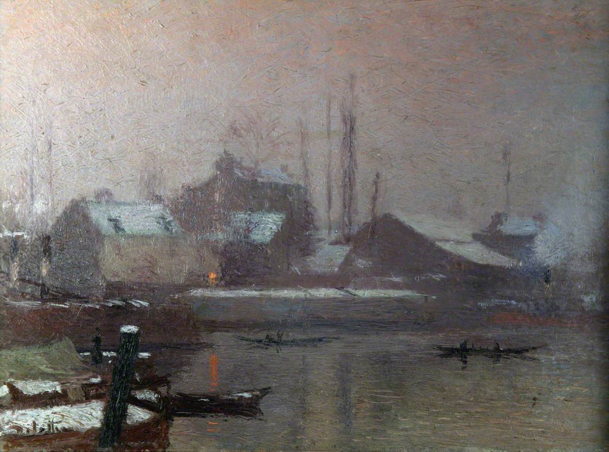 Vieilles maisons by Joseph Delattre