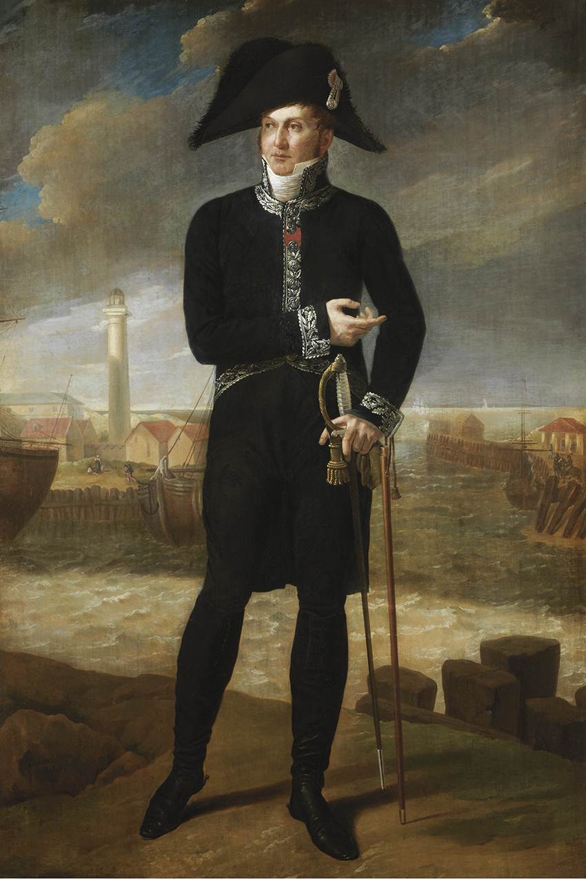 Portrait of Marquis Bernard-François de Chauvelin by Joseph Denis Odevaere