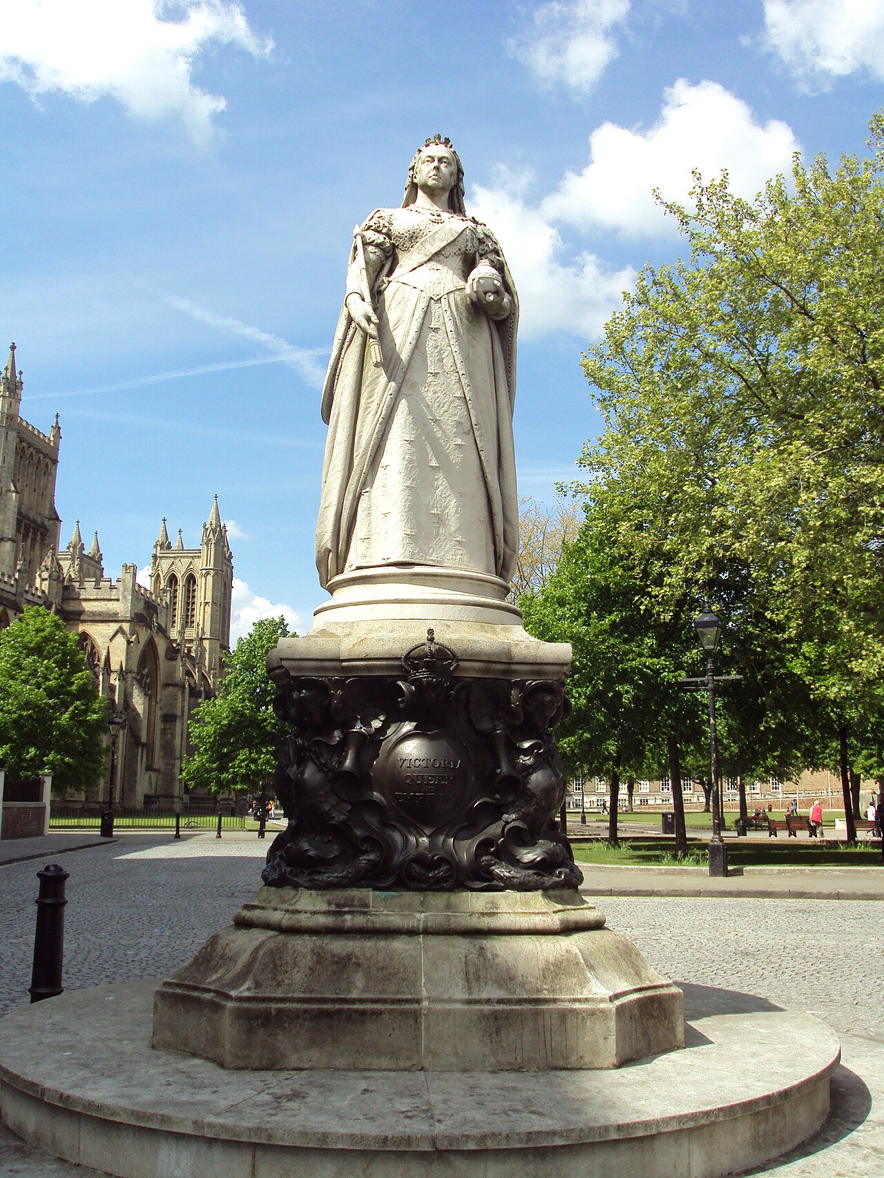Statue of Queen Victoria by Joseph Edgar Boehm