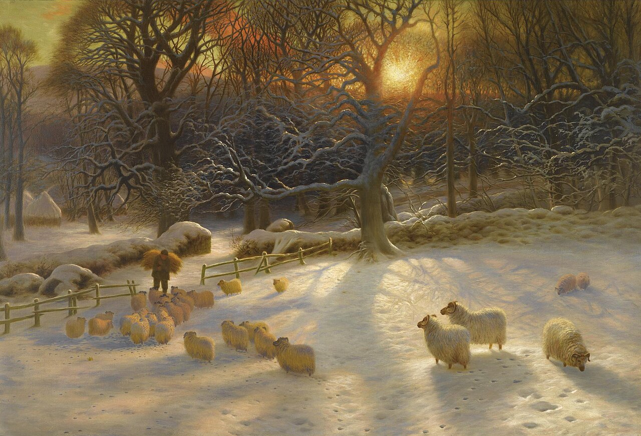 Beneath the Snow Encumbered Branches by Joseph Farquharson