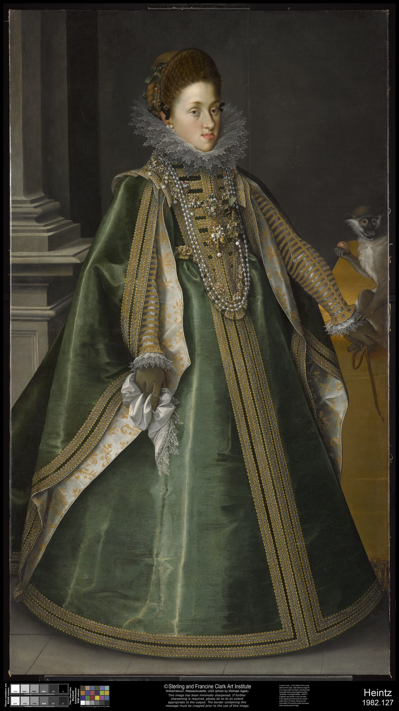 Konstanze von Habsburg, Archduchess of Central Austria, Later Queen of Poland by Joseph Heintz the Elder