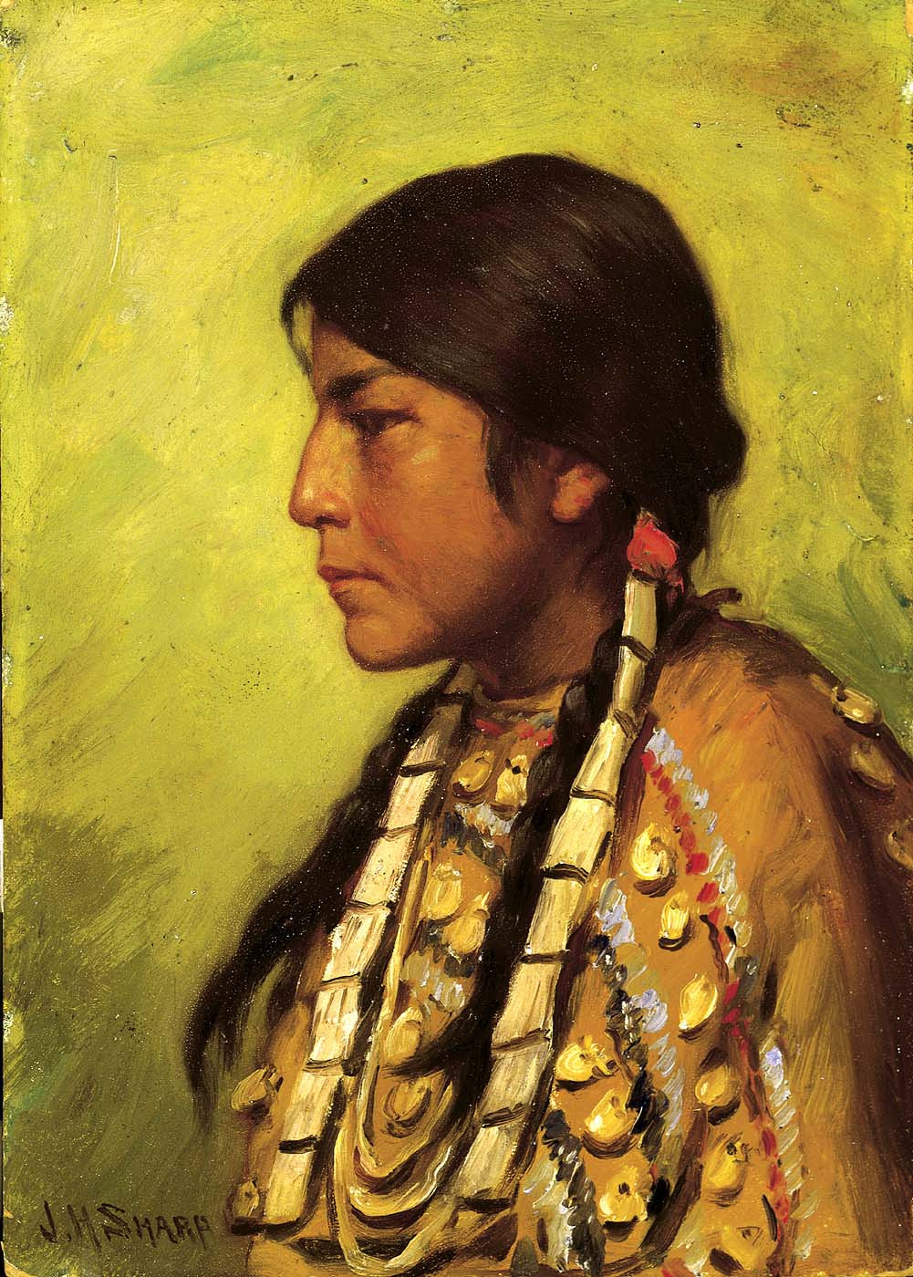 Blackfoot Girl by Joseph Henry Sharp