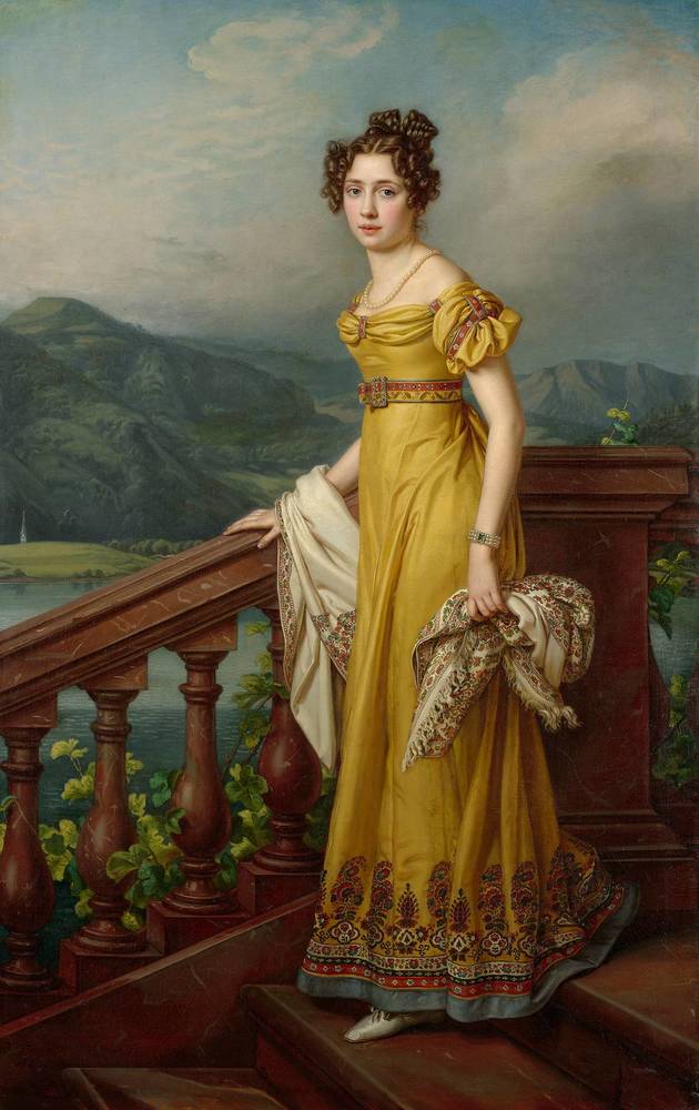 Bildnis Prinzessin Amalie by Joseph Karl Stieler