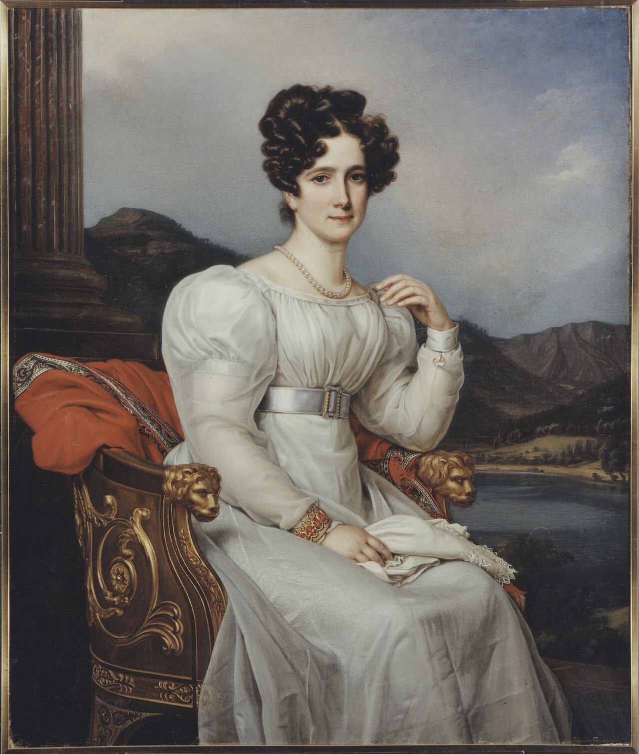 Fredrika Dorotea Vilhelmina, 1781 - 1826, Drottning av Sverige by Joseph Karl Stieler