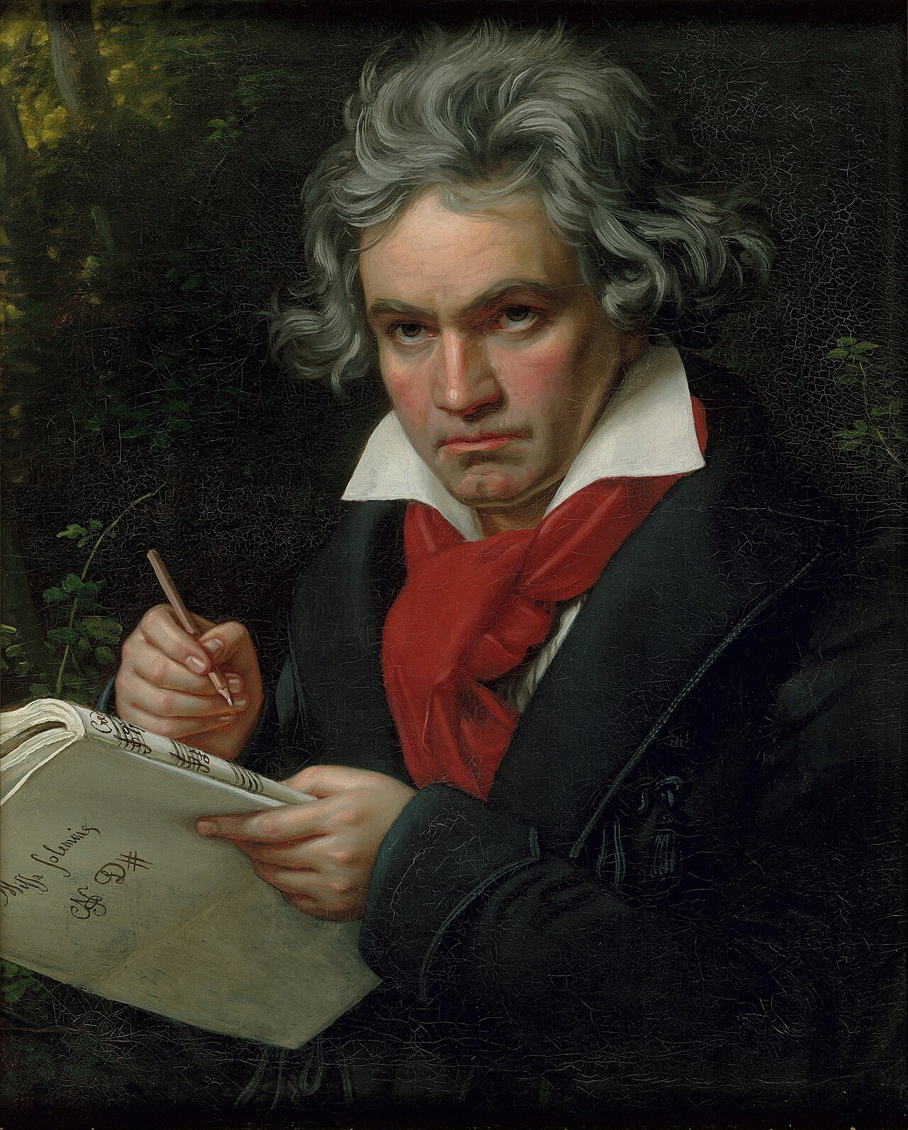 Portrait of Beethoven by Joseph Karl Stieler