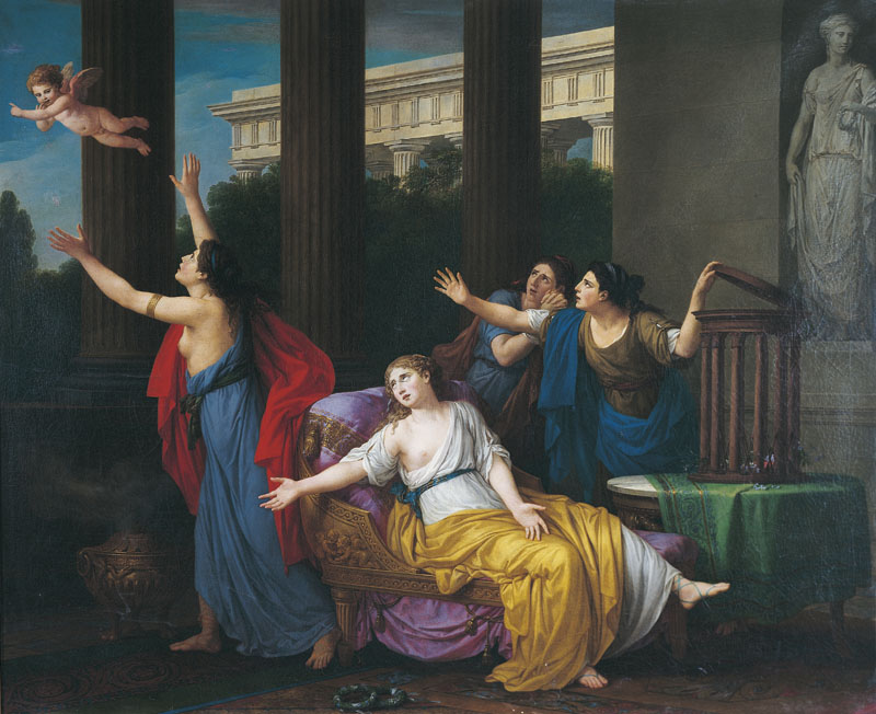 Love Fleeing Slavery by Joseph-Marie Vien